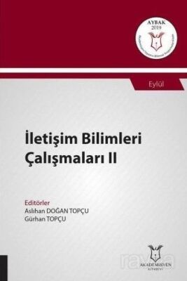 İletişim Bilimleri Çalışmaları II (AYBAK 2019 Eylül) - 1