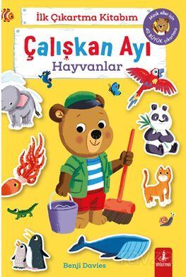 İlk Çıkartma Kitabım Çalışkan Ayı Hayvanlar - 1