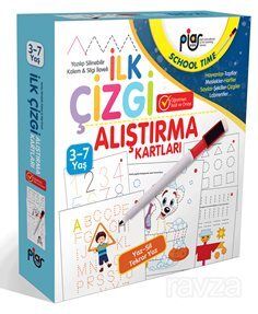 İlk Çizgi Alıştırma Kartları - 1