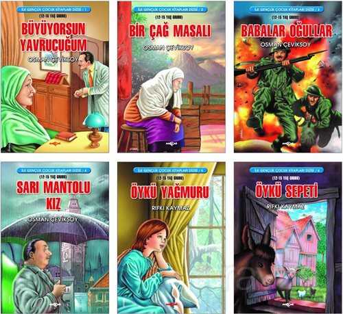 İlk Gençlik Çocuk Kitapları Dizisi: 2 (6 Kitap) - Akçağ Yayınları