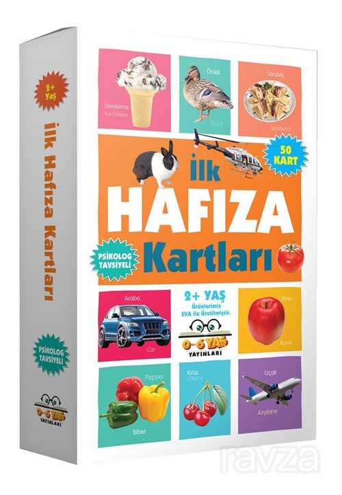 İlk Hafıza Kartları (2+ Yaş) - 0-6 Yaş Yayınları