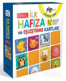 İlk Hafıza ve Eşleştirme Kartları Seti - 1