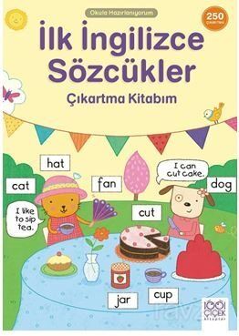 İlk İngilizce Sözcükler Çıkartma Kitabım- 250 Çıkartma - 1