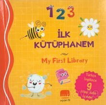 İlk Kütüphanem (My First Library) (Türkçe - İngilizce 9 Kitap) - Uçan Fil