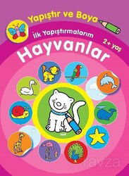 İlk Yapıştırmalarım Hayvanlar / Yapıştır ve Boya - Parıltı Yayıncılık