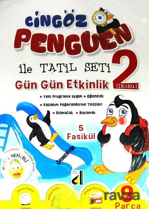 İlkokul 2 Cingöz Penguen ile Tatil Seti - 1