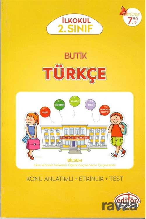 İlkokul 2. Sınıf Butik Türkçe Konu Anlatımlı - 1