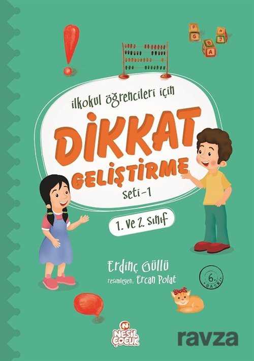 İlkokul Öğrencileri İçin Dikkat Geliştirme Seti 1 (1. ve 2. Sınıf) - 1