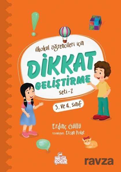 İlkokul Öğrencileri İçin Dikkat Geliştirme Seti 2 (3. ve 4. Sınıf) - 1