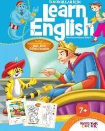 İlkokullar İçin Learn English-Mavi - Kariyer Yayıncılık