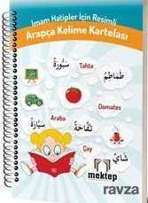 İmam Hatipler İçin Resimli Arapça Kelime Kartelası - Mektep Yayınları