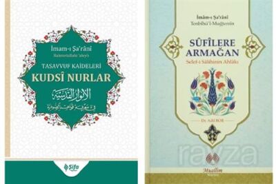 İmam Şarani Tasavvuf Seti Kudsi Nurlar ve Sufilere Armağan Ciltli (2 Kitap) - 1