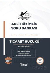 İmtiyaz Adli Hakimlik Soru Bankası Ticaret Hukuku - Temsil Kitap