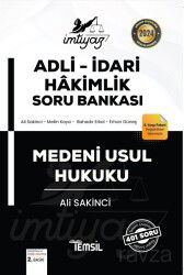 İmtiyaz Adli -İdari Hakimlik Medeni Usul Hukuku Soru Bankası - Temsil Kitap