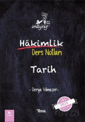 İmtiyaz Hakimlik Ders Notları Tarih - Temsil Kitap
