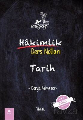 İmtiyaz Hakimlik Ders Notları Tarih - 1