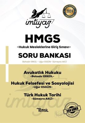 İmtiyaz HMGS Avukatlık Hukuku Hukuk Felsefesi ve Sosyolojisi Türk Hukuk Tarihi Soru Bankası - 1