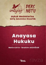 İmtiyaz Hmgs Ders Notları Anayasa Hukuku - Temsil Kitap