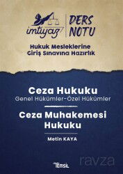 İmtiyaz HMGS Ders Notları Ceza Hukuku - Temsil Kitap