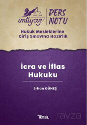 İmtiyaz HMGS Ders Notları İcra ve İflas Hukuku - Temsil Kitap