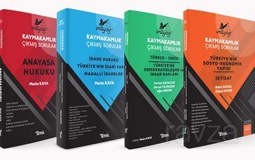 İmtiyaz Kaymakamlık Çıkmış Sorular 4'lü Set (2025) - 1
