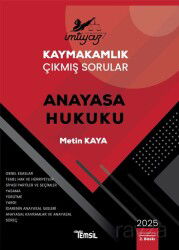 İmtiyaz Kaymakamlık Çıkmış Sorular Anayasa Hukuku - Temsil Kitap