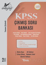 İmtiyaz KPSS ve Kurum Sınavları Çıkmış Soru Bankası - Temsil Kitap