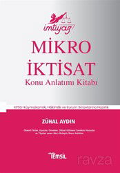 İmtiyaz Mikro İktisat Konu Anlatımı Kitabı - Temsil Kitap