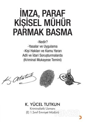 İmza, Paraf Kişisel Mühür Parmak Basma - 1