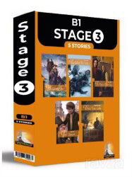 İngilizce Hikaye Stage 3 5'li Hikaye Seti Kutu Tanıtım (B1) Seviyelerinde Kare Kod Okumalı - Kapadokya Kitabevi