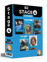 İngilizce Hikaye Stage 4 5'li Hikaye Seti Kutu Tanıtım (B2) Seviyelerinde Kare Kod Okumalı - Kapadokya Kitabevi