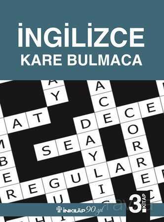 İngilizce Kare Bulmaca 3. Kitap - İnkılap Kitabevi