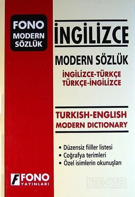 İngilizce Modern Sözlük (İngilizce/Türkçe-Türkçe/İngilizce) - 1