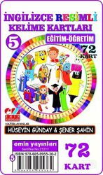Ingilizce Resimli Kelime Kartlari 5 / Egitim-Ögretim - Emin Yayınları (Bursa)