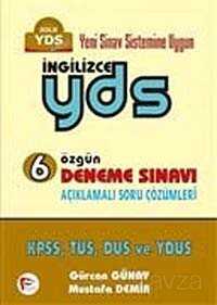 İngilizce YDS 6 Özgün Deneme Sınavı Açıklamalı Soru Çözümleri - 1