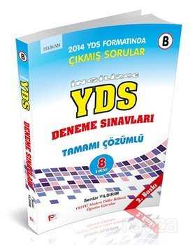 İngilizce YDS Deneme Testleri Tamamı Çözümlü 8 Deneme - Pelikan Tıp Teknik Yayınları