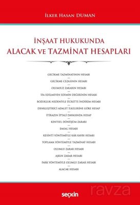 İnşaat Hukukunda Alacak ve Tazminat Hesapları - 1