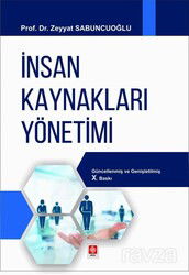 İnsan Kaynakları Yönetimi (Prof. Dr. Zeyyat Sabuncuoğlu) - Ekin Kitabevi Yayınları (Bursa)