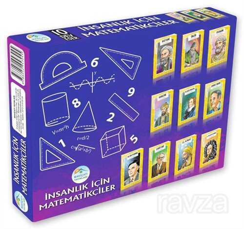 İnsanlık İçin Matematikçiler Seti (10 Kitap) - Maviçatı Yayınları