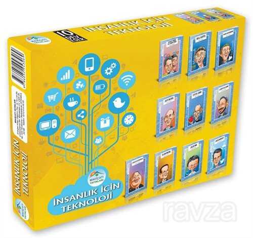 İnsanlık İçin Teknoloji Seti (10 Kitap) - Maviçatı Yayınları