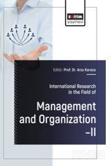 International Research in the Field of Management and Organization II - 1
