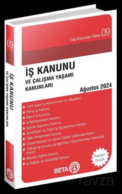 İş Kanunu ve Çalışma Yaşamı Kanunları / Cep 09 - 1