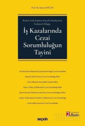 İş Kazalarında Cezai Sorumluluğun Tayini - Seçkin Yayıncılık