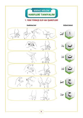ISARET DILI ILE TECVIDLI KUR’AN-I KERIM CÜZÜ - 2