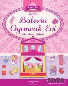 Işıltılı Balerin Oyuncak Evi Çıkartma Kitabı - 1