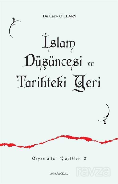 İslam Düşüncesi ve Tarihteki Yeri - Ankara Okulu Yayınları
