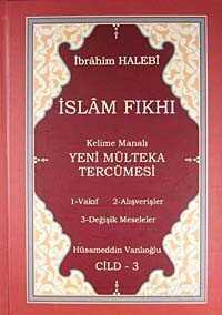 İslam Fıkhı Kelime Manalı Mülteka Tercümesi Cilt 3 - Yasin Yayınevi