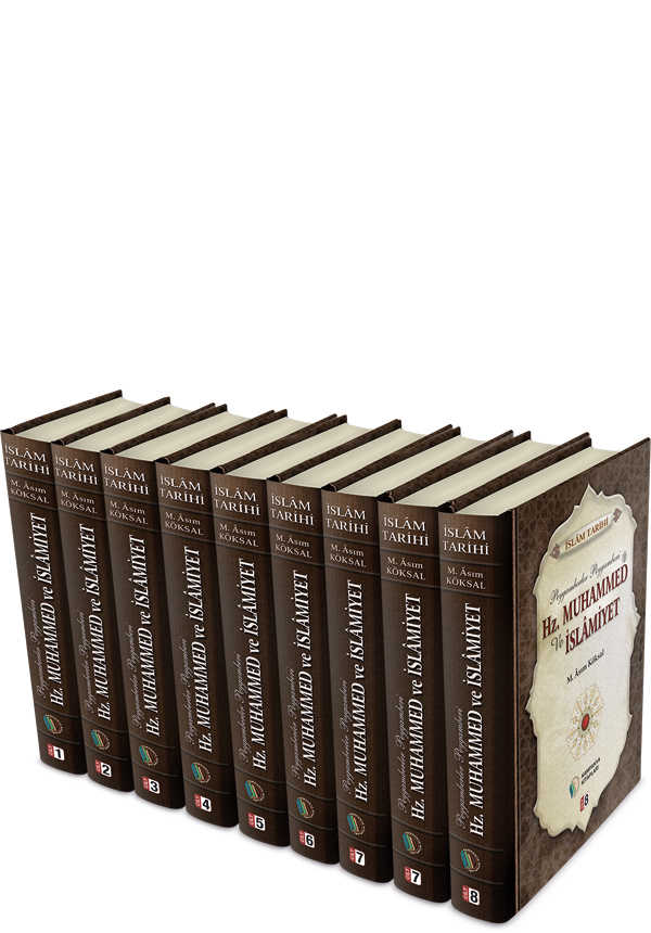 İslam Tarihi Küçük Boy Kutulu Takım (8 Cilt) - Erkam Yayınları