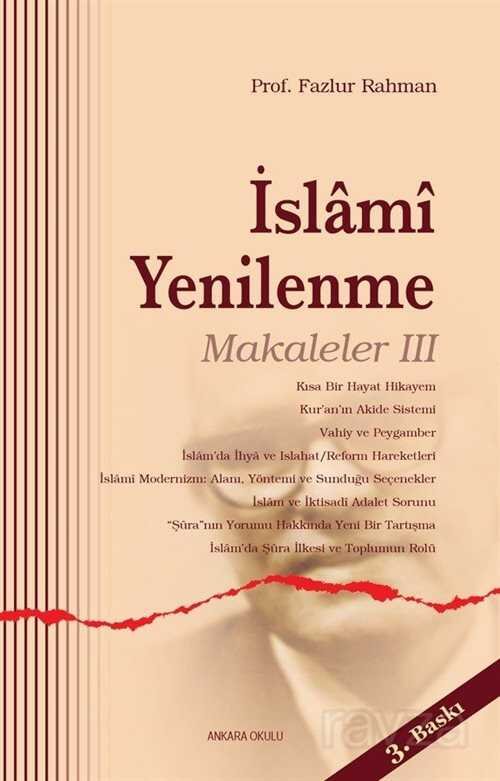 İslami Yenilenme: Makaleler 3 - 1