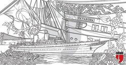 İstanbul Tablo Boyama Serisi 2 - Savarona - Edam Yayınları